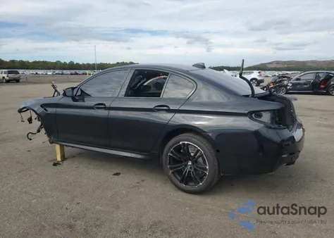 2021 BMW M5 из США, поврежденный, VIN WBS83CH02MCF25450